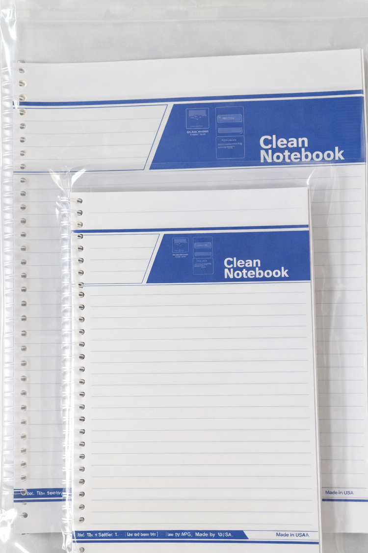 Cleanroom Notebook (Side Spiral Bound) – Total Source Manufacturing